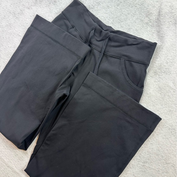 Lululemon Still Pant *Brushed Black Wide Leg Pant Size 4 - Picture 8 of 9